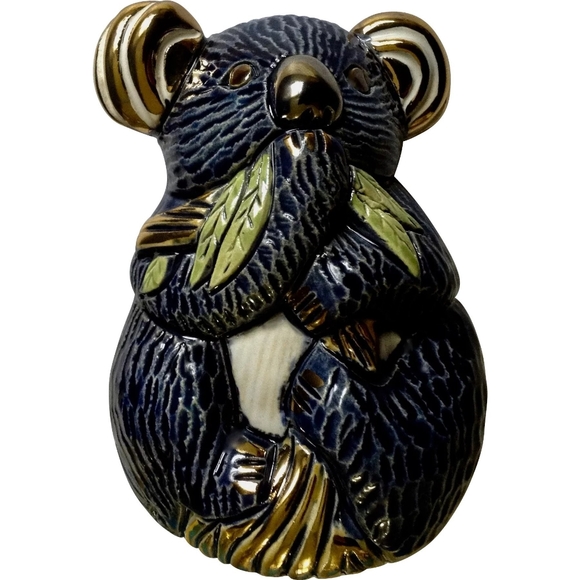 De Rosa Handcrafted Ceramic Figurine Baby White Mouse